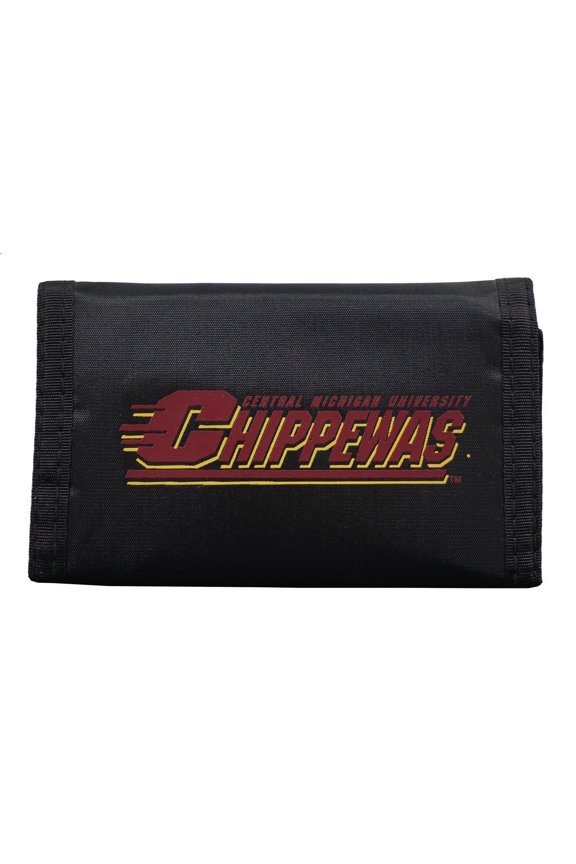 Central Michigan University Chippewas Nylon Trifold Wallet