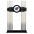 thumbnail image 1 of Central Michigan University Solid Wood Cue Rack with a Black Finish, 1 of 2
