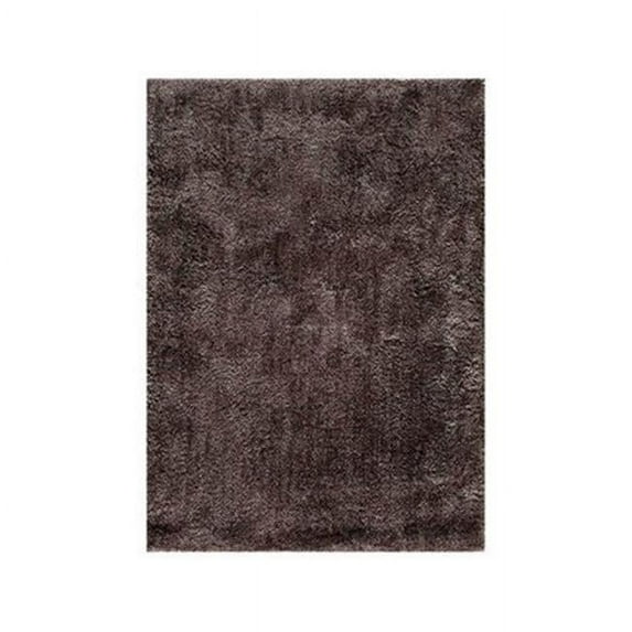 Central Oriental 6222.82.67 Serene Shag Serene Shag 100 Percent Polyester Rug, Charcoal - 7 ft. 10 in. x 9 ft. 10 in.