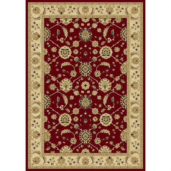Central Oriental Radiance Crimson Catonsville Rug