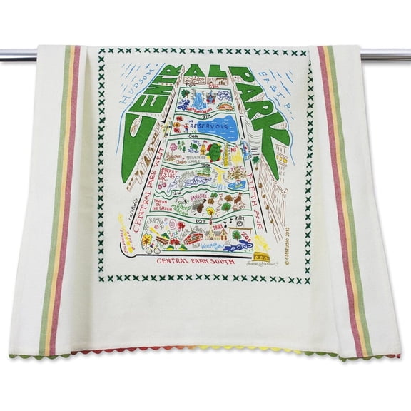 Central Park Dish & Hand Towel | Great for Kitchen, Bar, & Bathroom