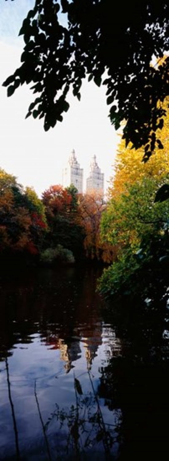 Central Park Manhattan New York City Canvas Art - Panoramic Images (12 x 33)