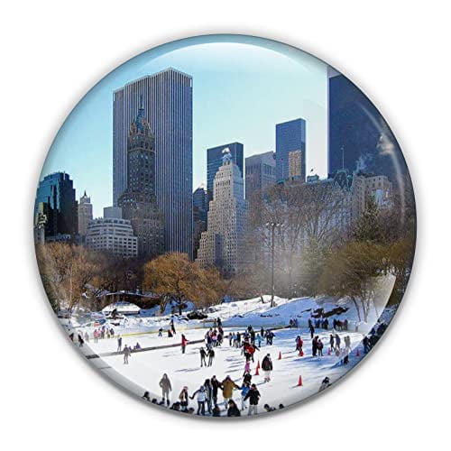 Central Park Paperweight in Gift Box, 3 Inch Crystal Dome, Perfect for House Warming Gift