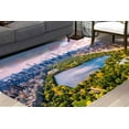 thumbnail image 1 of Central Park Rug, NYC Rug, City Landscape Rugs, View Rug, Bath Rug, Cool Rug, Non Slip Rug, Gift For The Home, Hallway Rug, Pattern Rug, 3.3'x9.2' - 100x280 cm, 1 of 8