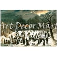 thumbnail image 1 of Central Park Winter - CANVAS OR FINE PRINT WALL ART, 1 of 1