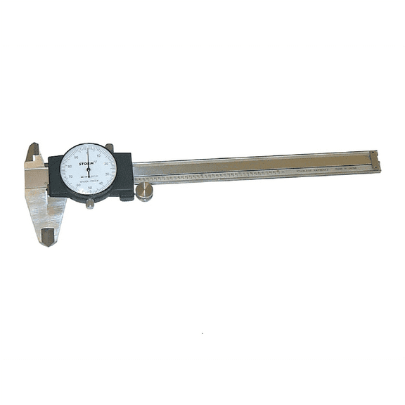 Central Tools 3C101 0-6" Stainless Steel Dial Caliper