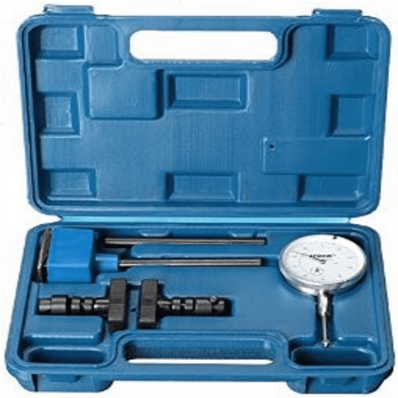 Central Tools 3D101 0 to 1" Dial Indicator Set with Magnetic Base