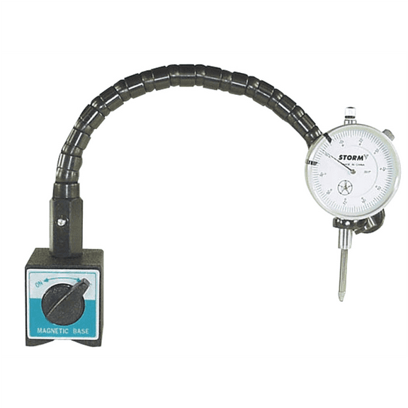 Central Tools 3D102 1 in. Dial Indicator On/Off Magnetic Base