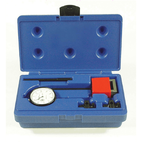 Central Tools 6410 1.00" 0-100mm Range Dial Indicator Set