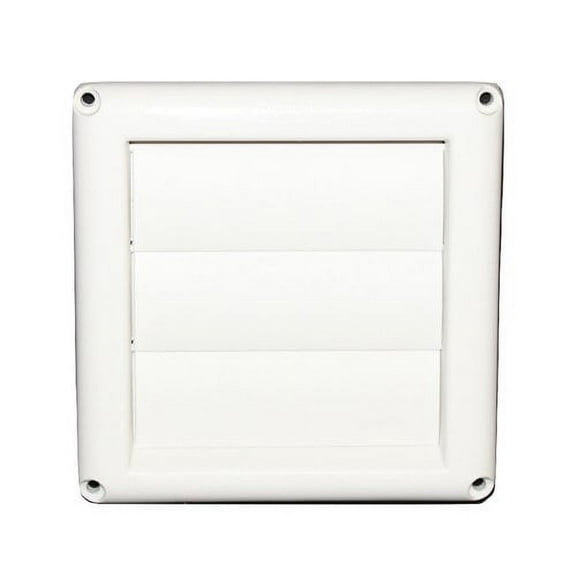 Central Vacuum Plastic Round 5.0" Exhaust Vent 1 Piece