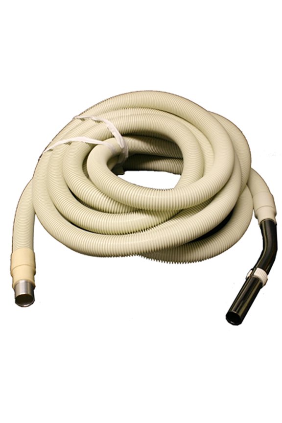 Hose Assy w/ Ends 1 3/8 Inch x 30 Ft Crushproof-White