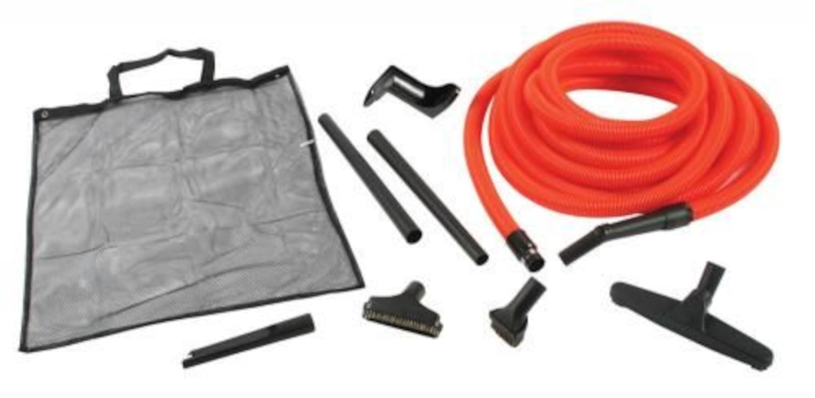 Central Vacuum Cleaner 50 Foot Hose Garage Attachment Kit 11242