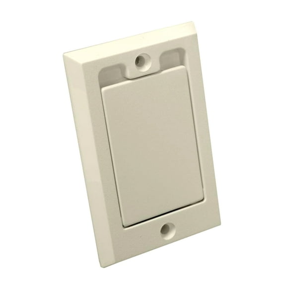 Central Vacuum Cleaner Almond Inlet Valve With Square Door