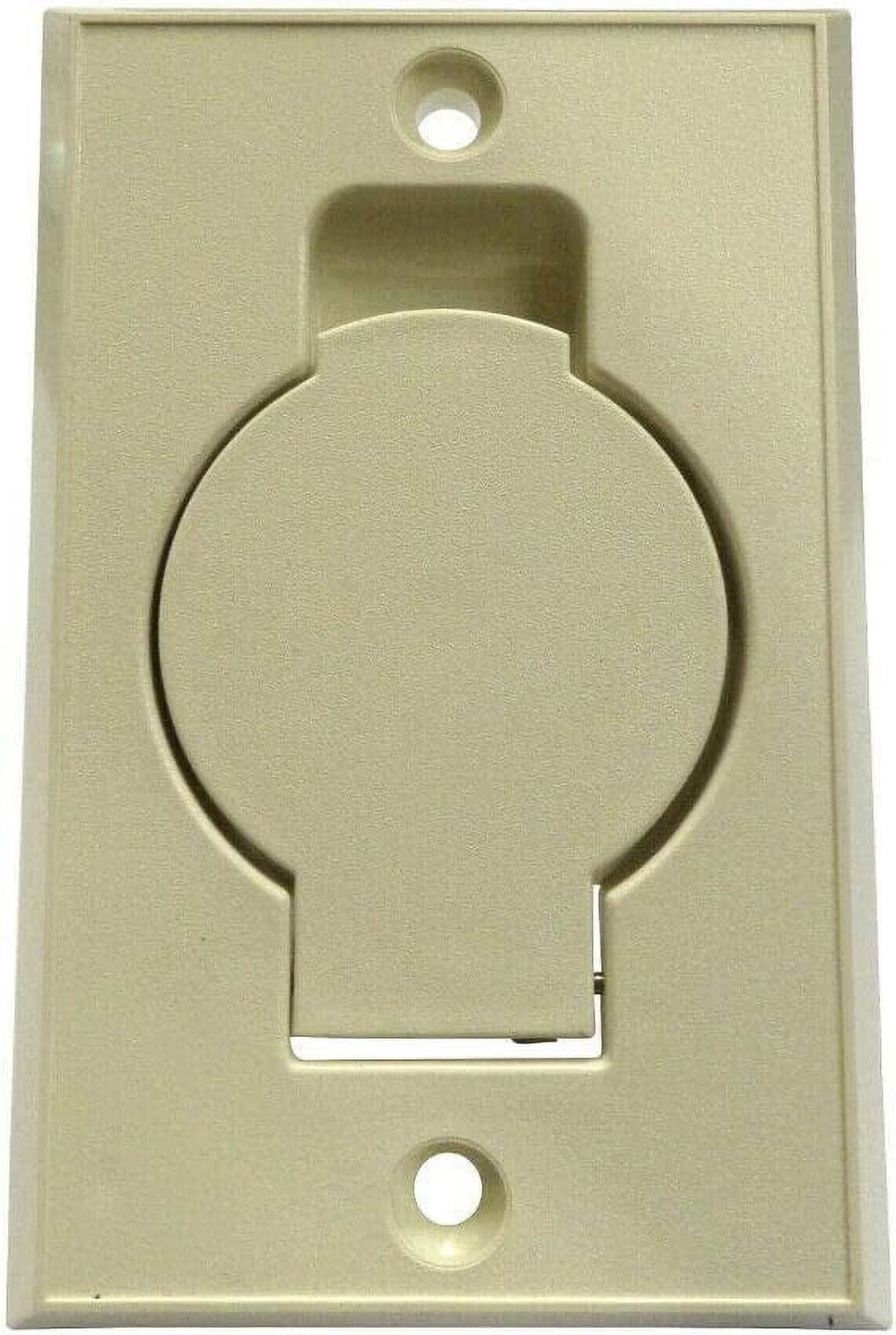 Central Vacuum Inlet Valve Replacement Wall Inlet Valve Cover Plate for