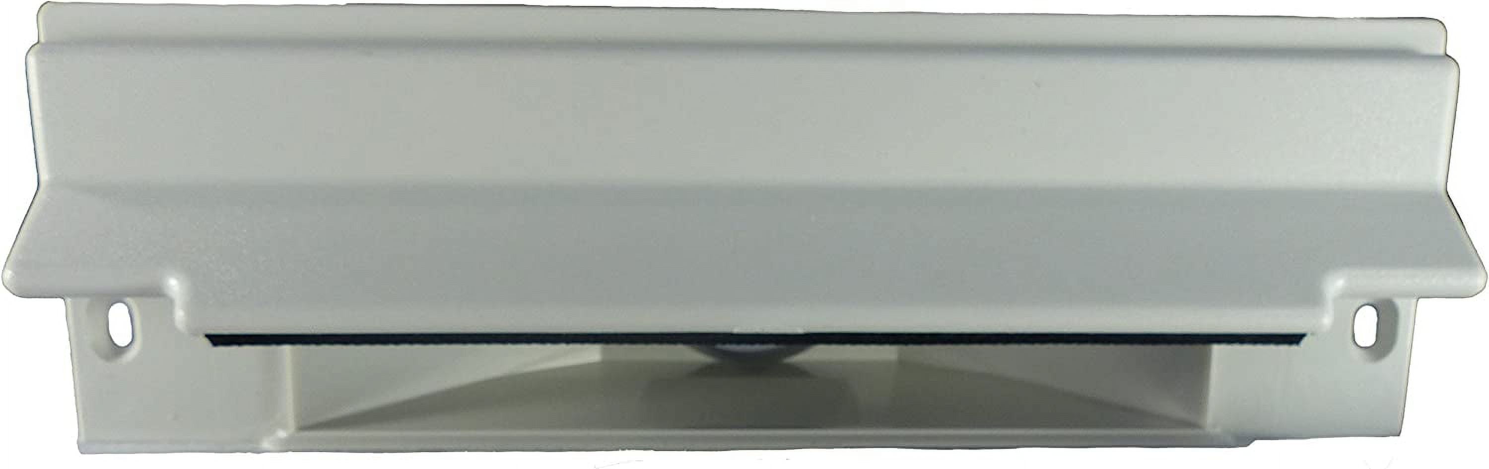 Central Vacuum Sweep Inlet Valve. CanSweep Dustpan Inlet Valve (White