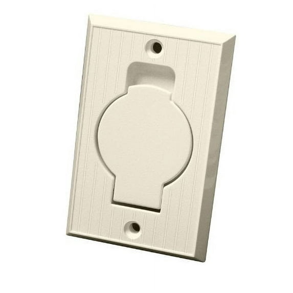 Central Vacuum Wall Hose Inlet Almond Beige for BEAM