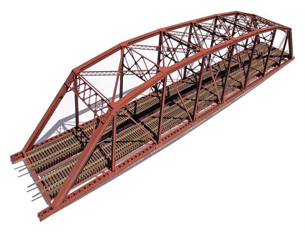 Central Valley Model Works 200' Double Track Truss Bridge Kit, HO Scale