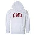 thumbnail image 1 of Central Washington University College Hoodie, White - Small, 1 of 1