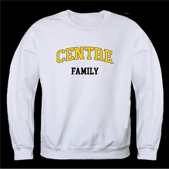 Centre College Colonels Family Crewneck Sweatshirt, White - Extra Large