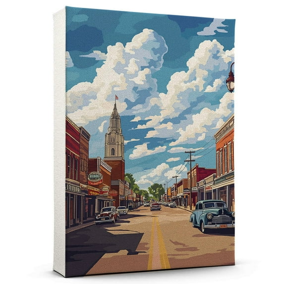 Centreville Canvas, Travel Canvas, City Prints Wall Decor, Alabama Canvas Decor, Centreville Travel Canvas, Alabama Canvas - 106AZ259