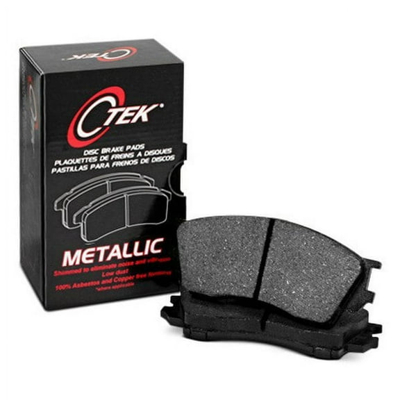 Centric 102.07340 - C-Tek Semi-Metallic Rear Disc Brake Pads
