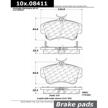 Detroit Axle Front Brake Rotors & Ceramic Pads Kit For Chrysler PT Cruiser / Dodge Neon (2003-2009)