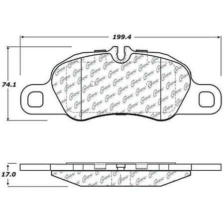 Centric 104.13890 Brake Pad