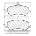 thumbnail image 1 of Centric 104.14060 Brake Pad, 1 of 4