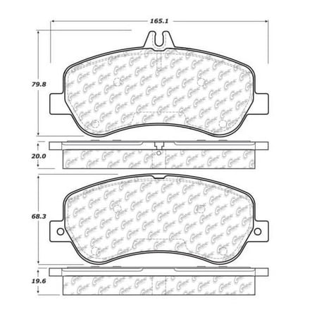 Centric 104.14060 Brake Pad