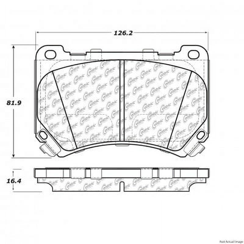 Centric 105.13960 Disc Brake Pad
