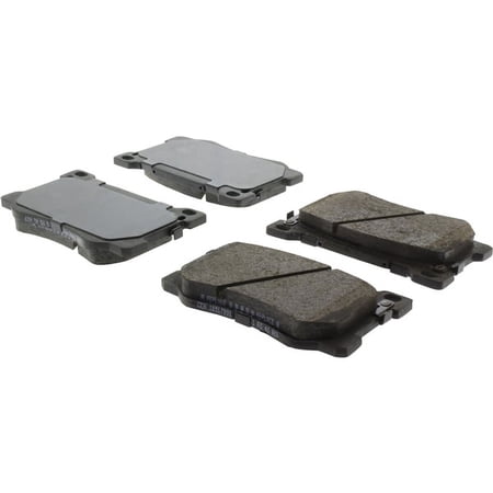 Centric 105.17991 Centric Posi-Quiet Ceramic Disc Brake Pad Sets Fits select: 2017-2019 GENESIS G80