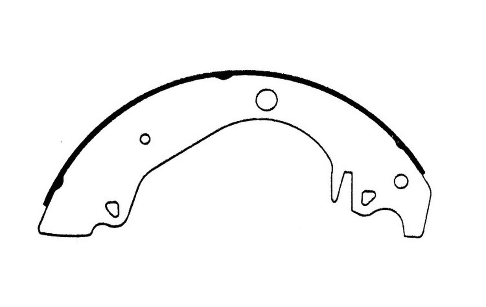 Centric 111.06230 Premium Brake Shoes