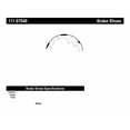 thumbnail image 1 of Centric 111.07040 Rear Brake Pad, 1 of 4