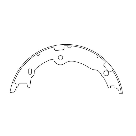 Centric 111.09670 Centric Brake Shoes