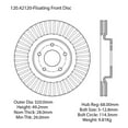 thumbnail image 1 of Centric (120.42120) Brake Rotor, 1 of 5