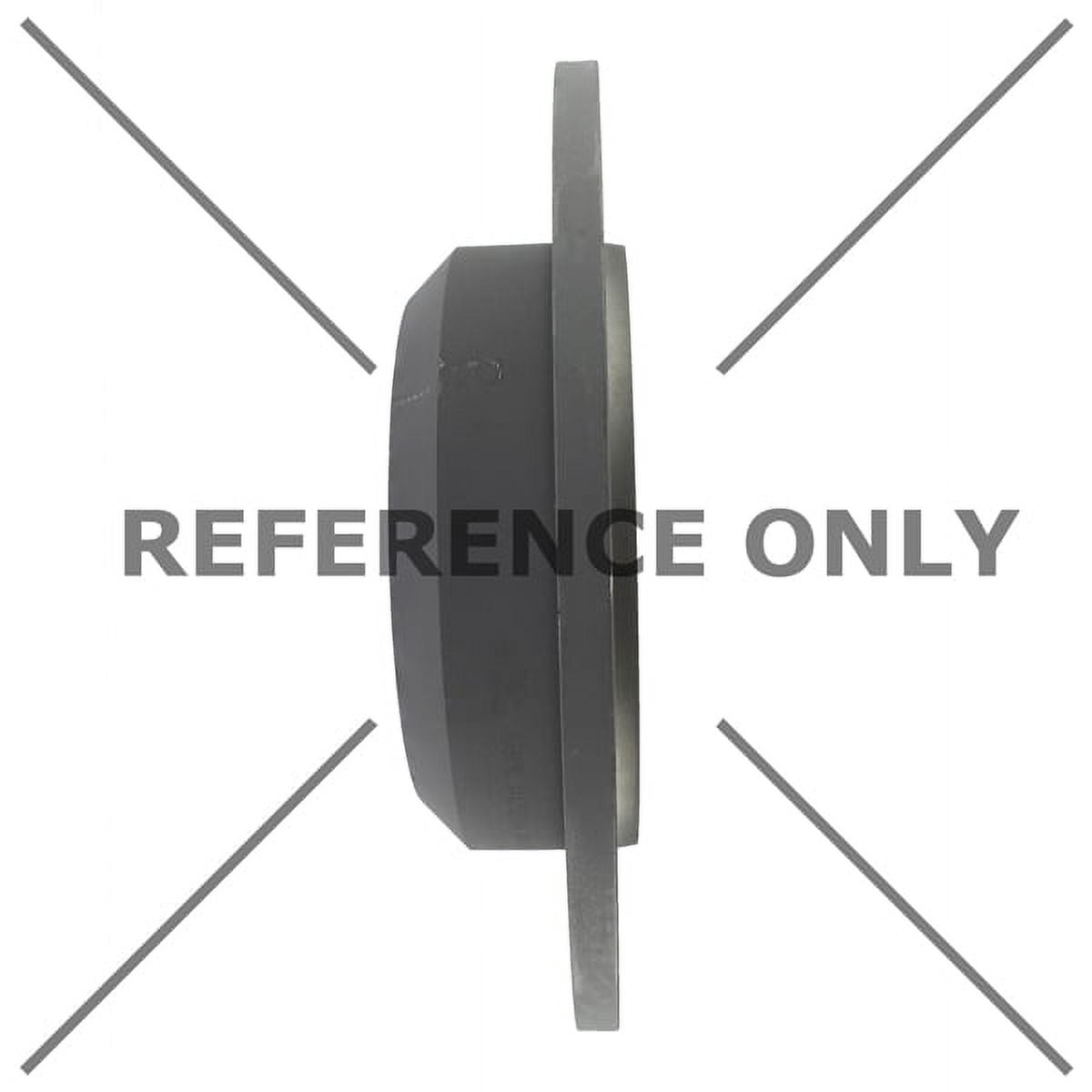 Centric 120.58021 Premium Disc - Preferred Fits select: 2018-2019,2021 JEEP WRANGLER UNLIMITED