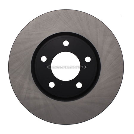 Centric 120.61092 Premium Brake Rotor Fits select: 2007-2008 FORD EDGE, 2007-2008 LINCOLN MKX