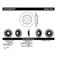 thumbnail image 1 of Centric 120.62045 Premium Brake Rotor Fits select: 2000-2005 BUICK LESABRE, 1999 CADILLAC COMMERCIAL CHASSIS, 1 of 4