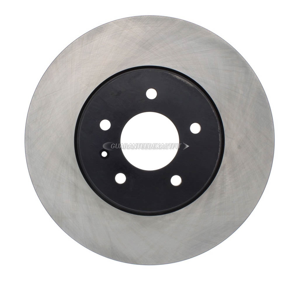 Centric 120.62118 Centric Premium Disc Brake Rotors Fits select: 2009 ...
