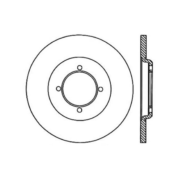 Centric 121.46002 Disc Brake Rotor