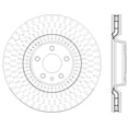 thumbnail image 1 of Centric 128.33134R Disc Brake Rotor Fits select: 2012-2019 AUDI A6, 2012-2018 AUDI A7, 1 of 5