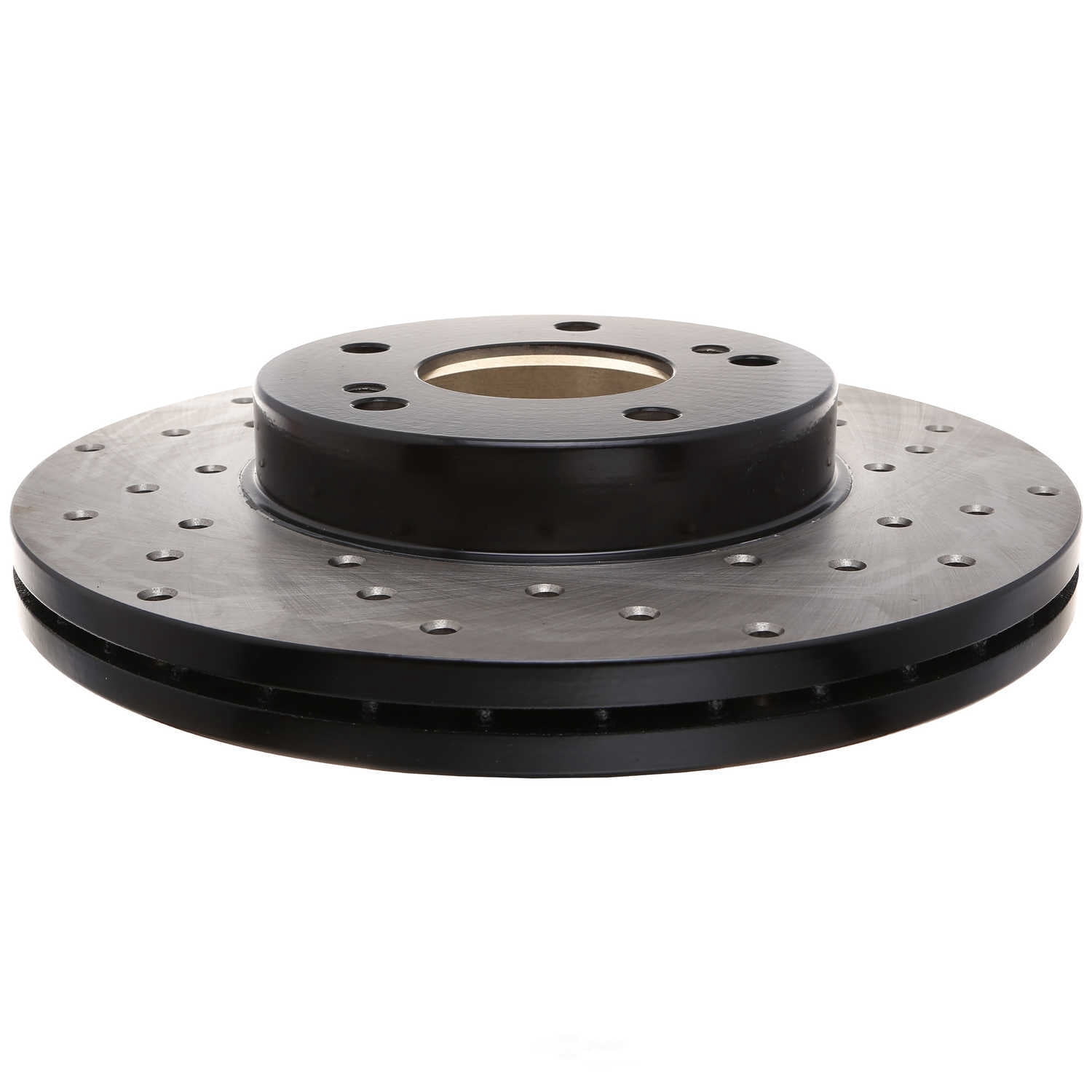 StopTech 128.42046L Sport Cross-Drilled Disc Brake Rotors, European style brake pad compounds