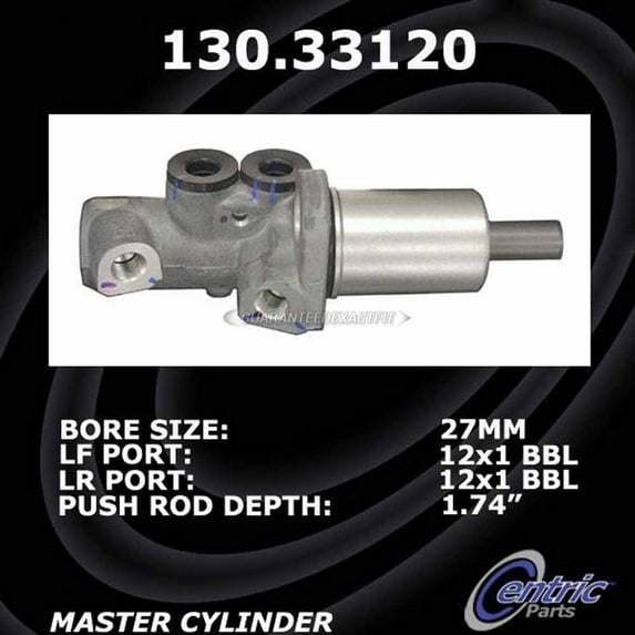 Centric 130.33120 Premium Brake Master Cylinder