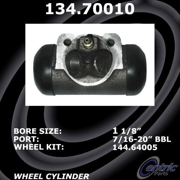 Centric Drum Brake Wheel Cylinder | Replacement Part #134.63040 For Various Vehicle Models - View #5