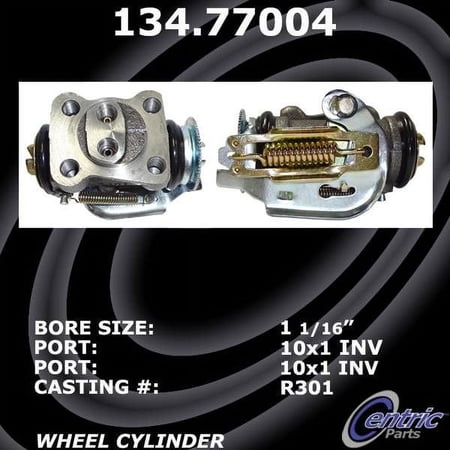 Centric 134.77004 - Premium Rear Driver Side Rearward Drum Brake Wheel Cylinder Fits select: 2001-2004,2006-2007 NISSAN DIESEL UD1200