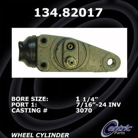Centric 134.82017 - Premium Front Passenger Side Drum Brake Wheel Cylinder