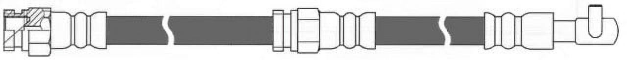 Centric 150.45055 Brake Hose Fits select: 2013-2016 MAZDA CX-5