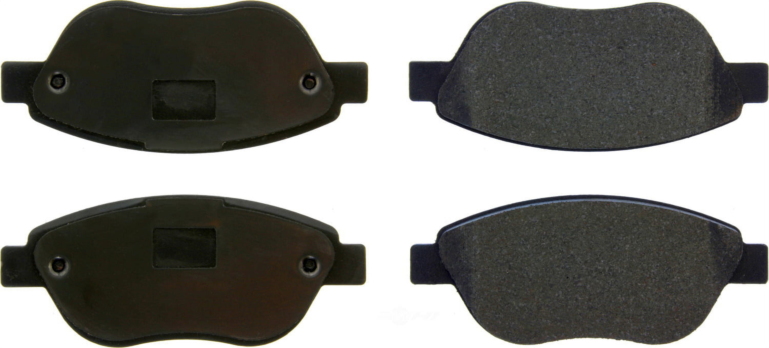 Centric 300.16181 Centric Premium Semi-Metalic Disc Brake Pad Sets Fits select: 2012-2019 FIAT 500 ABARTH