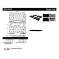 thumbnail image 1 of Centric 309.10010 Disc Brake Pad, 1 of 5