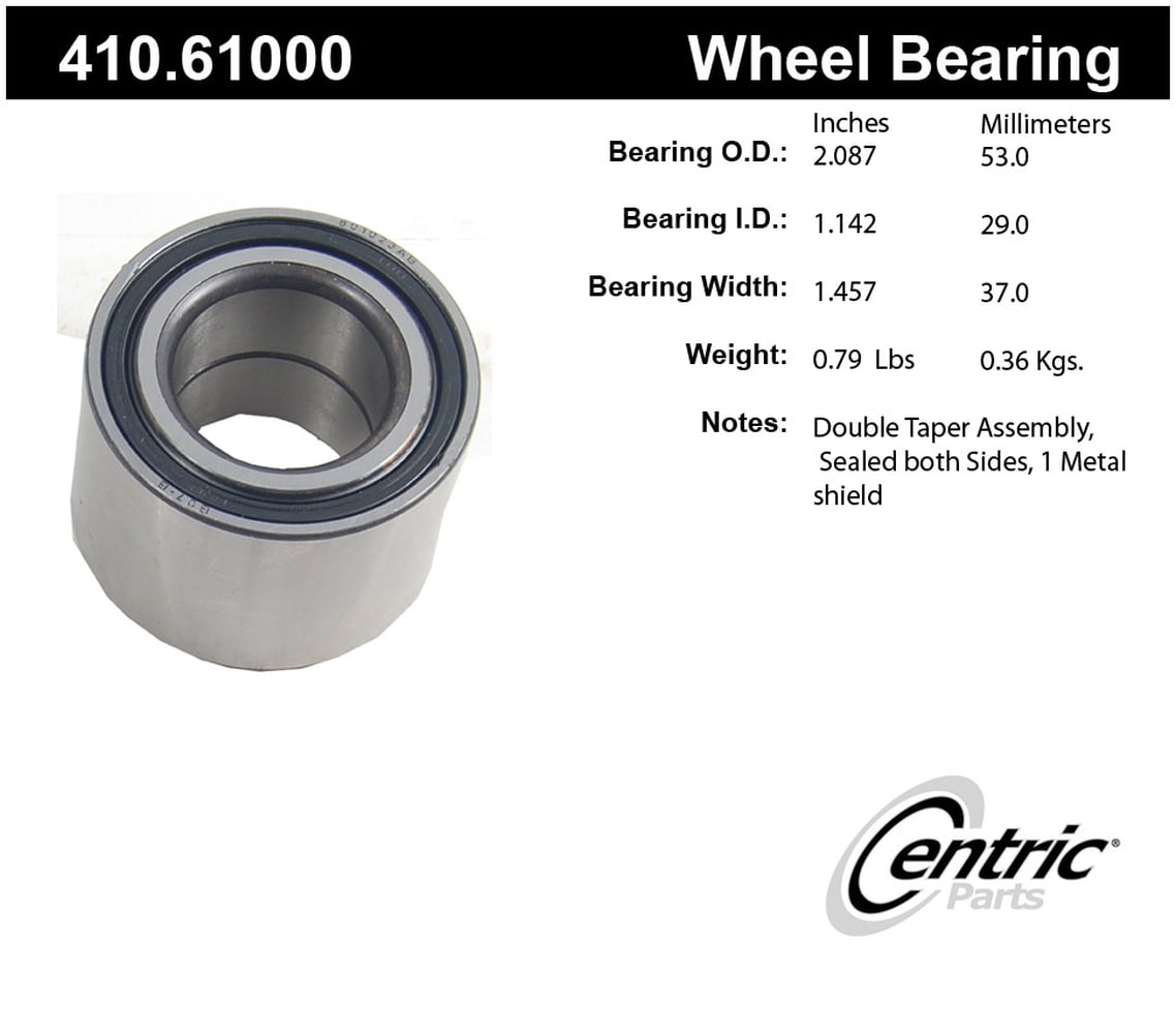 Centric 410.61000 Premium Wheel Bearing